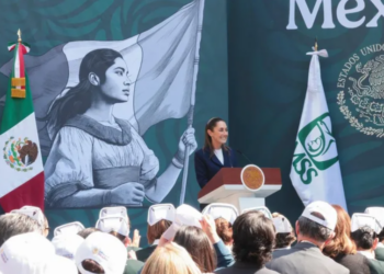 Presidenta de México resalta prioridades del IMSS: derechos de trabajadores, IMSS bienestar, centros de cuidado infantil y programa salud casa por casa