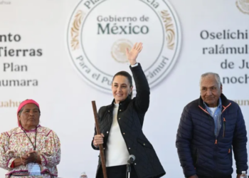 Presidenta Claudia Sheinbaum reconoce y restituye tierras a comunidades Rarámuris de la sierra Tarahumara en Chihuahua