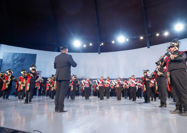 Abandera Gobierno de Puebla a jóvenes de “All Star Marching Band”