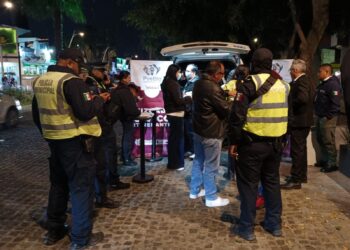 No te pases: Continúa el operativo alcoholímetro en la capital poblana