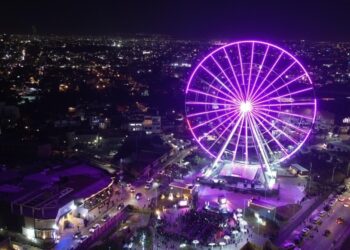 A partir de este 5 de diciembre La Estrella de Puebla iluminará Parque Sendela