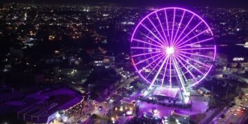 A partir de este 5 de diciembre La Estrella de Puebla iluminará Parque Sendela