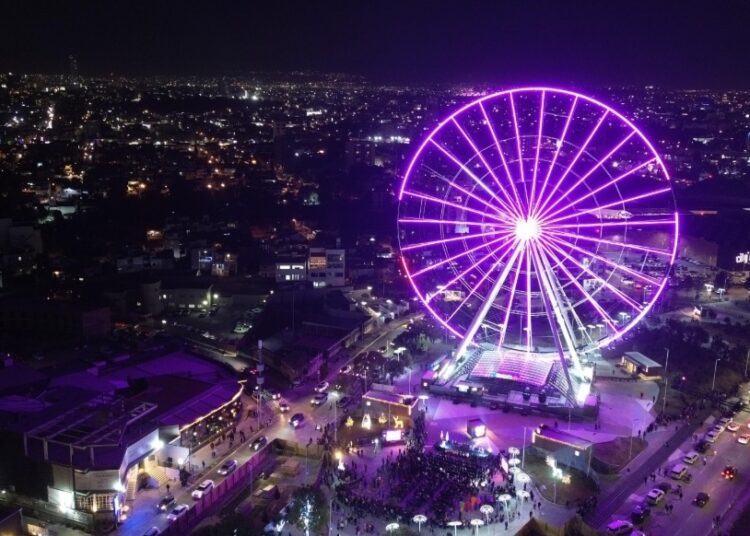 A partir de este 5 de diciembre La Estrella de Puebla iluminará Parque Sendela