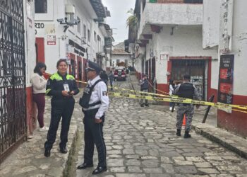 Seguridad responde rápidamente, ante robo en sucursal Tosepantomin en Cuetzalan (Video)