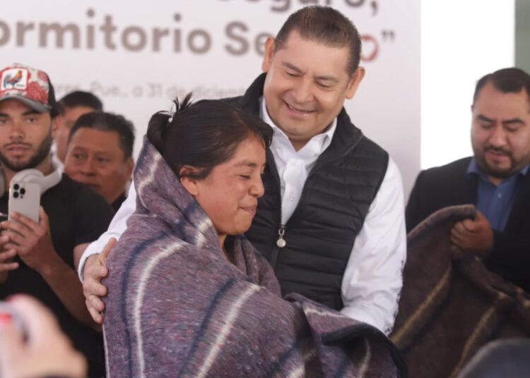 Alejandro Armenta pone en marcha el programa “Invierno Seguro, Dormitorio Seguro” en Libres