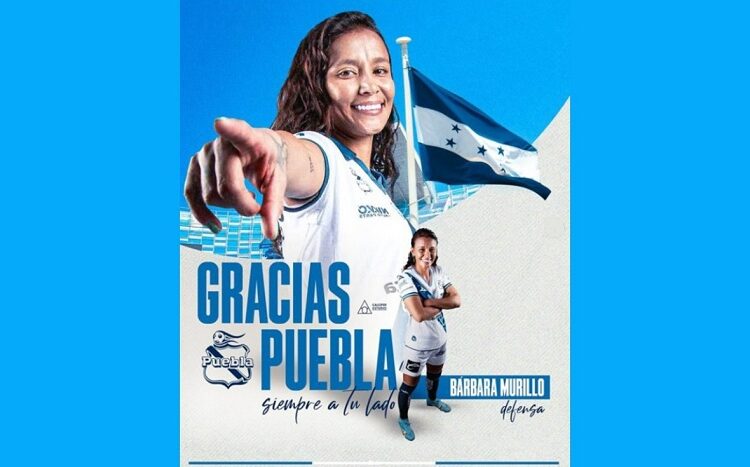 Bárbara Murillo, primera baja del Puebla Femenil