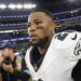 Barkley, noveno jugador en la historia de la NFL que supera las 2 mil yardas por tierra