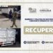 Marinos y policías de San Pedro recuperan camioneta robada en Texmelucan