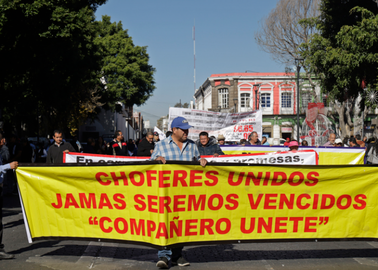 Fracasó paro de transportistas en Puebla: Segob
