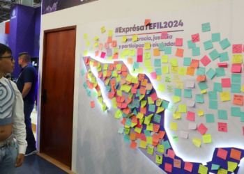 TEPJF presentó 26 novedades editoriales en la Feria Internacional del Libro de Guadalajara 2024