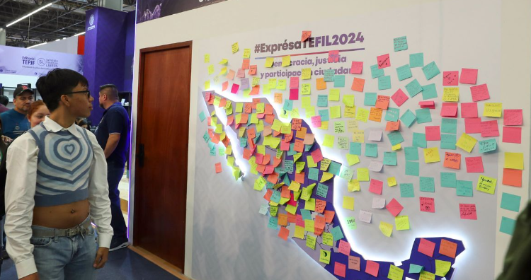 TEPJF presentó 26 novedades editoriales en la Feria Internacional del Libro de Guadalajara 2024