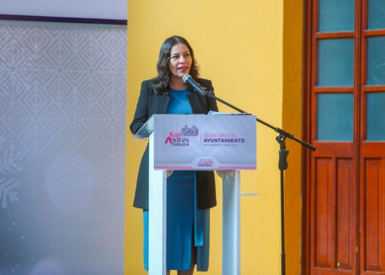 Lupita Cuautle reafirma una administración con disposición, entrega y valores para el bienestar de San Andrés Cholula