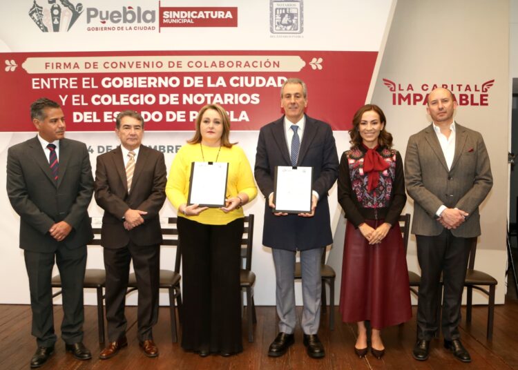 Ayuntamiento firma convenio de colaboración con el Colegio de Notarios