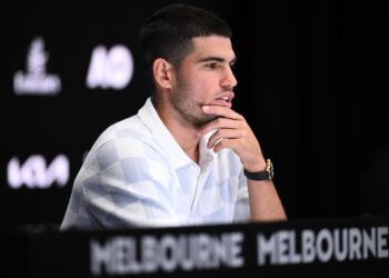 Alcaraz no se estrenará en la pista central Rod Laver Arena