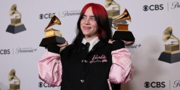 Billie Eilish, Sabrina Carpenter y Shakira acutarán los Grammy