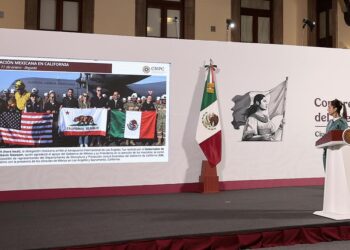 Sheinbaum afirma que reconstrucción de Los Ángeles necesita mano de obra mexicana