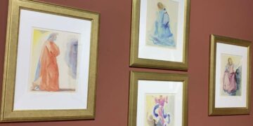 Dibujos inéditos de Dalí inspirados en la Divina Comedia