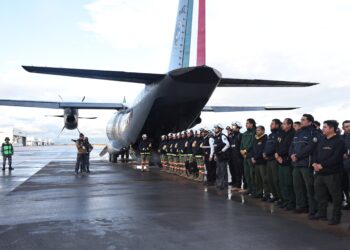 Salió a california equipo Mexicano para apoyar en los incendios forestales