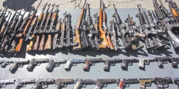 El tráfico de armas entre México y Estados Unidos