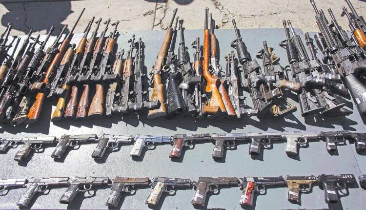 El tráfico de armas entre México y Estados Unidos