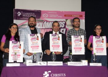 Christus Muguerza y Simoni Runners Mx presentan Kilómetros contra el cáncer