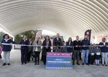 Fortalece Pepe Chedraui espacios educativos en la capital poblana