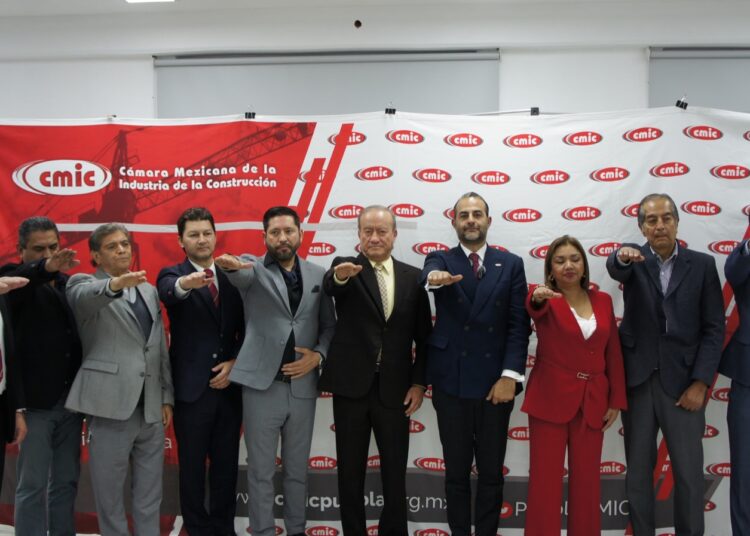Vargas Constantini fue ratificado como Presidente de CMIC Puebla un año más
