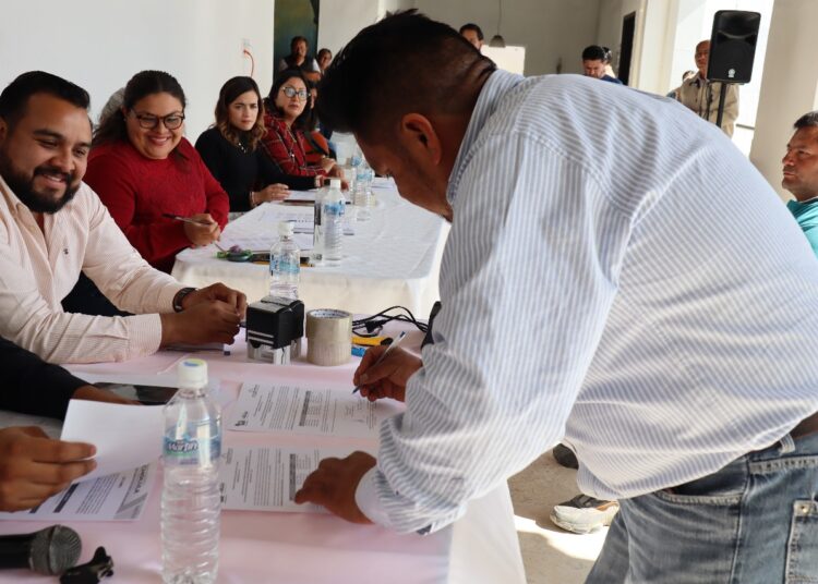 Realiza Comisión Transitoria cómputo final de los plebiscitos en San Pedro Cholula