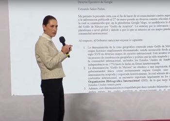 México envía carta a Google para que corrija lo que llama ‘Golfo de América’