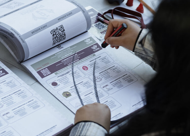 Concluyen cómputo de plebiscitos en 15 de 17 juntas auxiliares de la capital