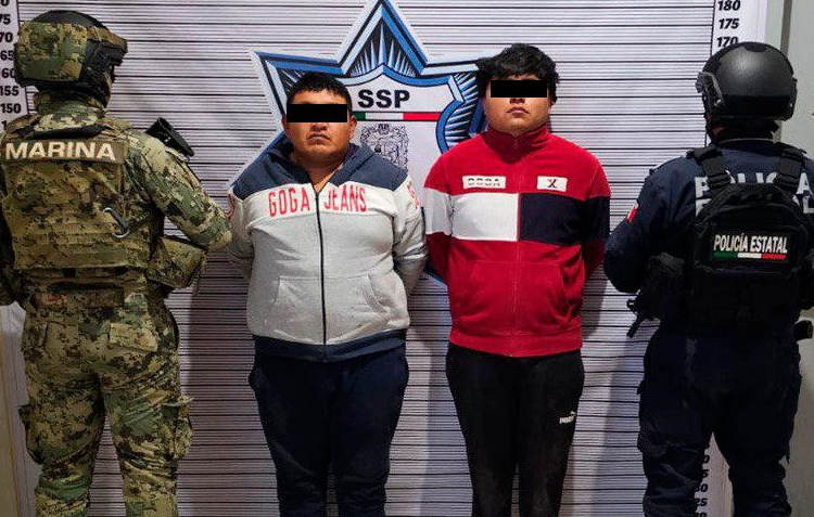 En Texmelucan, detienen a 3 hombres relacionados al robo con violencia, ofertaban vehículos en redes sociales