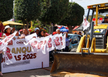 Trabajamos sin descanso por la transformación de Cholula: Tonantzin Fernández