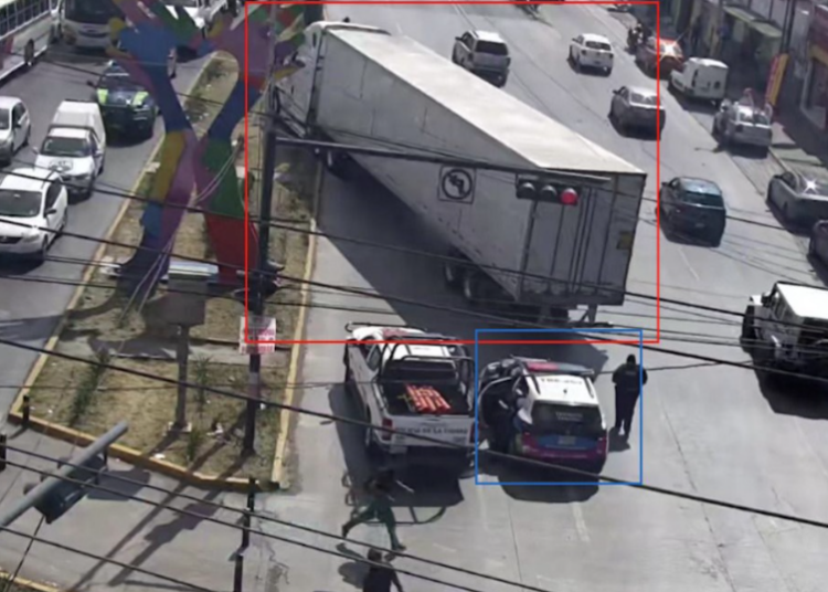 Asegura SSC a tres asaltantes de transporte de carga (Video)