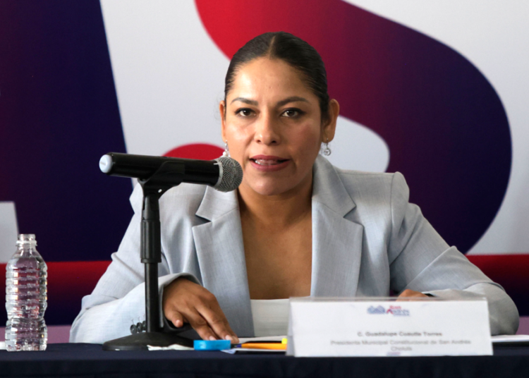 Así fue el informe de los 100 de Lupita Cuautle