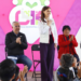 MariElise Budib se compromete con la alimentación de niñas y niños de la capital