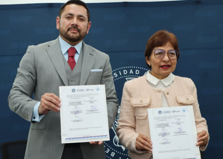 Generan lazos de colaboración entre la SSC y la BUAP