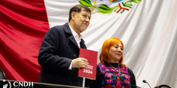 En el Congreso, chocan legisladores por informe de la titular de la CNDH