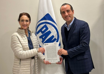 Concluye proceso de entrega recepción de la dirigencia del PAN en Puebla, Mario Riestra asume el control