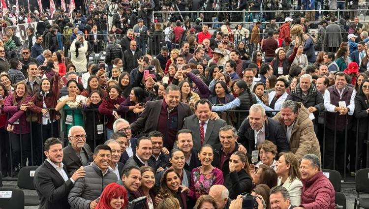Con el respaldo del pueblo es posible trabajar por un México más justo y humanista: Armenta