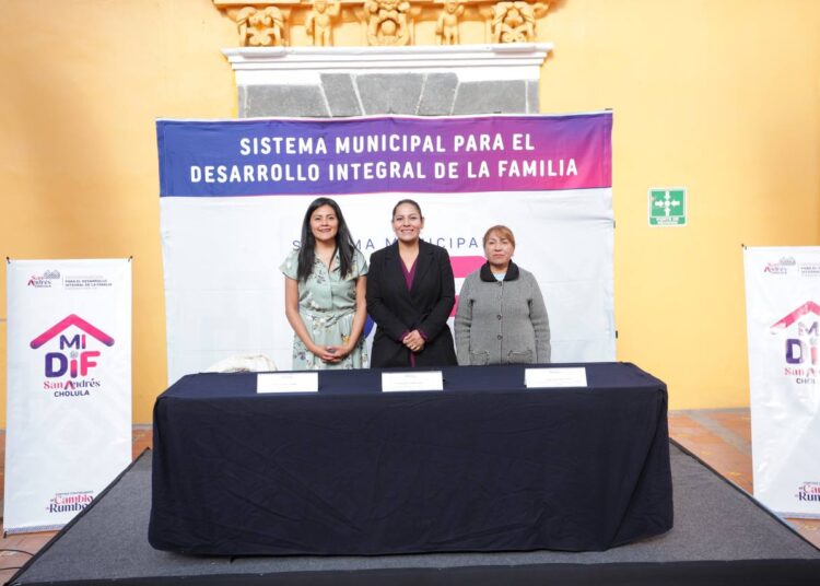 Presentan «Mi DIF» la nueva herramienta digital para la asistencia social en San Andrés Cholula