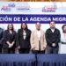 Lupita Cuautle refuerza el apoyo a migrantes con una agenda solidaria