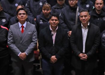Omar Muñoz reconoce labor de elementos de SSCYPC de Cuautlancingo