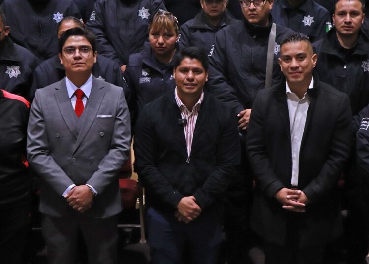 Omar Muñoz reconoce labor de elementos de SSCYPC de Cuautlancingo
