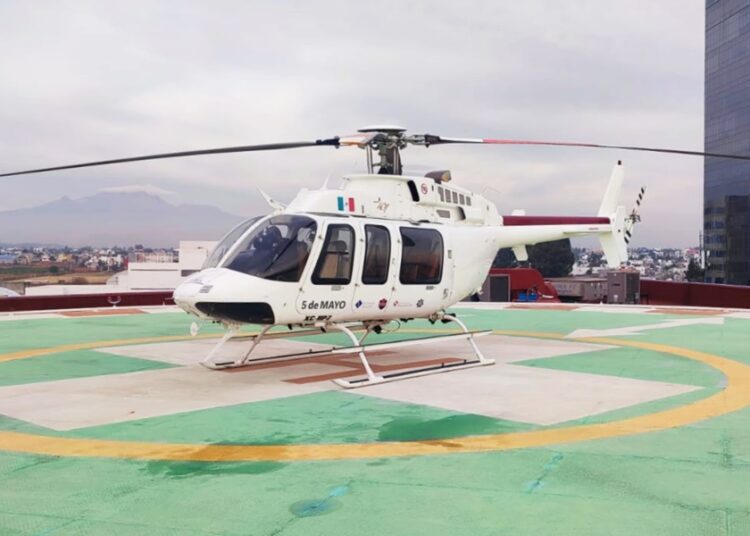 Realizan traslado aéreo de hígado a la CDMX