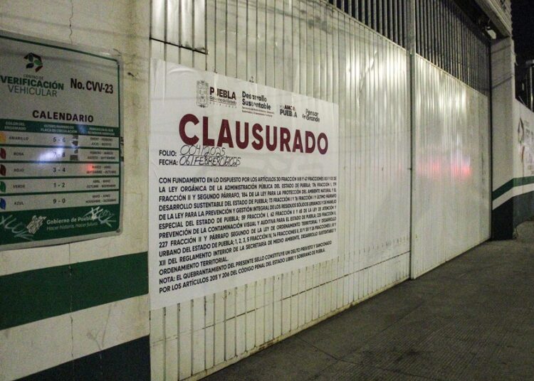 Clausuran 3 de 11 verificentros supervisados