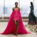 Carolina Herrera deslumbra con jardín de brillos en Nueva York