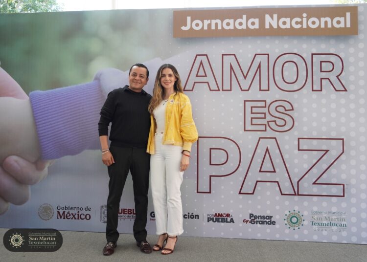 En Texmelucan se suman al programa ‘Amor es Paz’