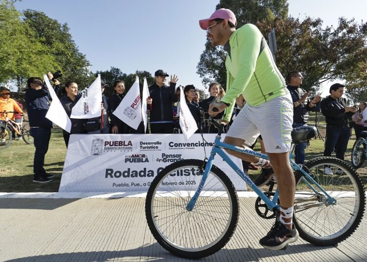 Anuncia el gobernador la conexión de ciclopistas para impulsar el uso de la bicicleta