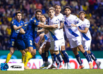 América sigue en plan grande; derrota al Puebla en el estadio Cuauhtémoc
