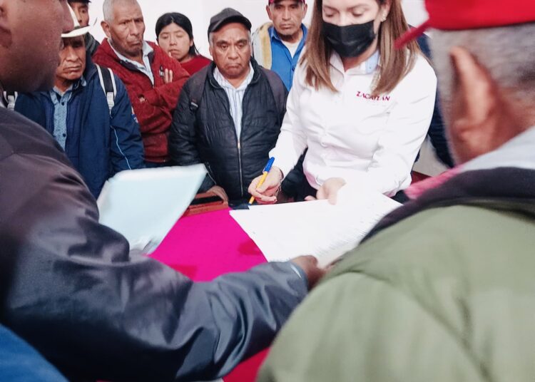 Piden apoyo en Zacatlán para comunidades